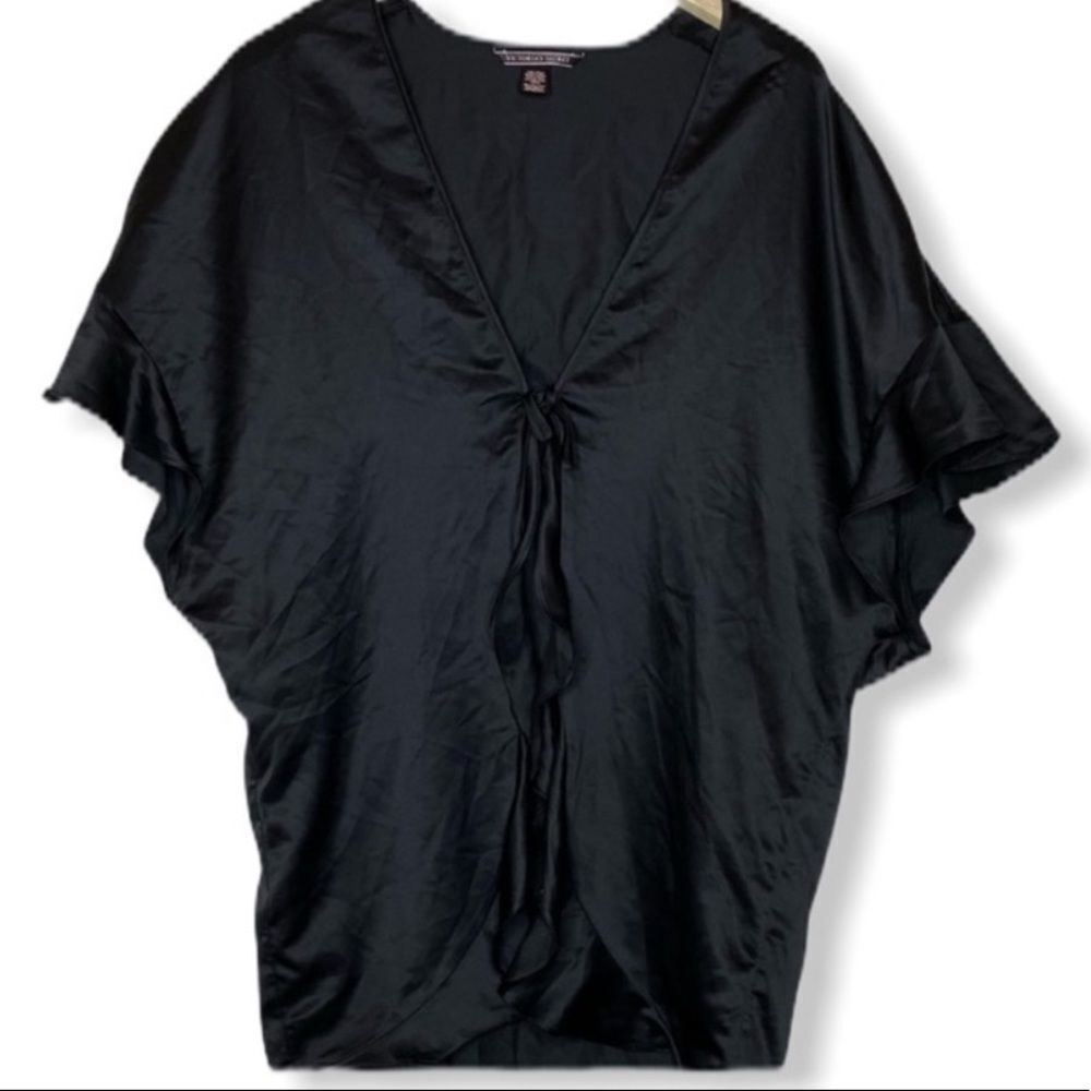 Victoria's Secret VS LOVE Robe Black